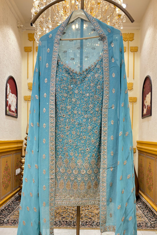 Mrigakshi Sharara Set