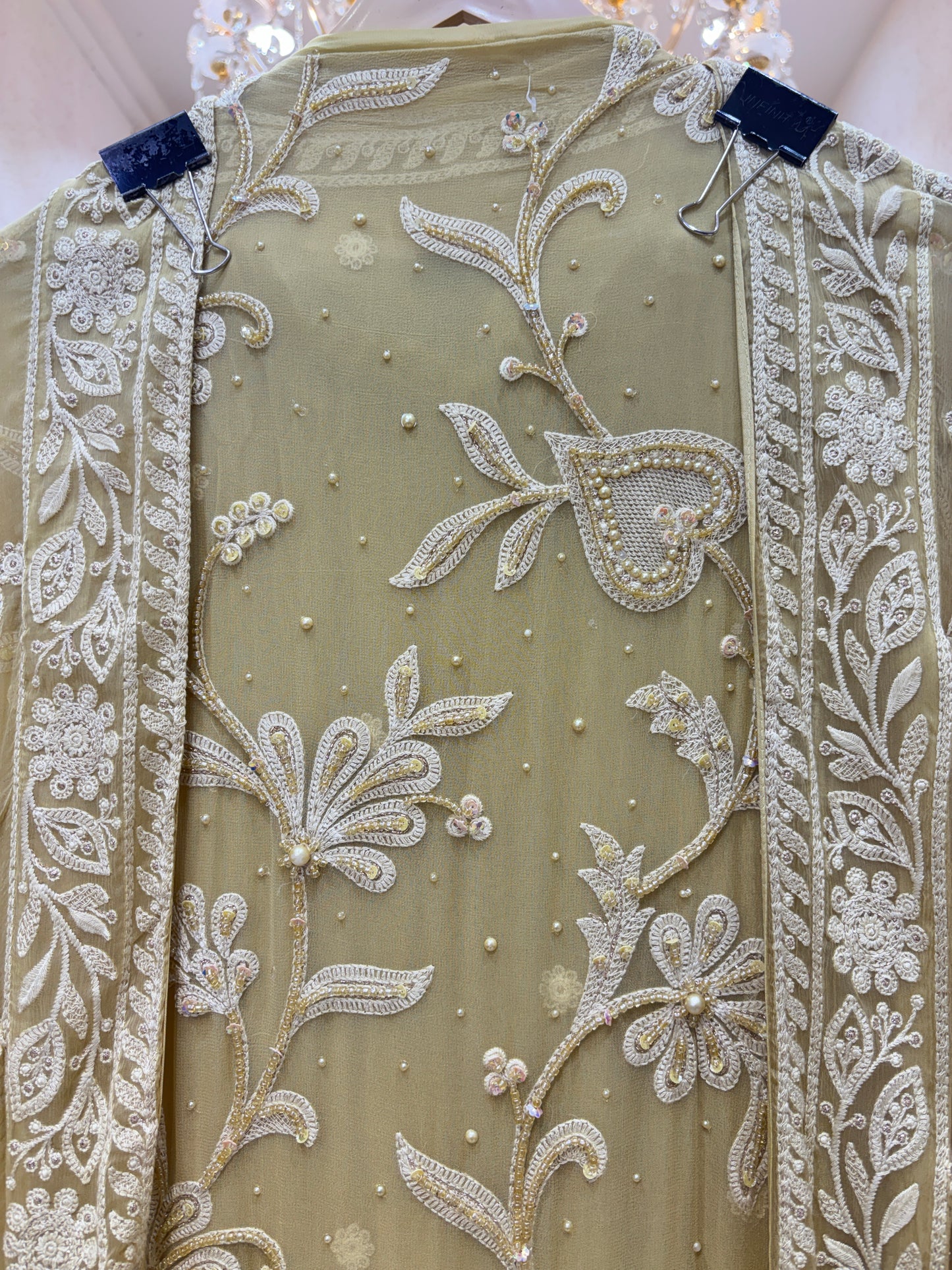 Aveera Handcrafted Georgette Suit