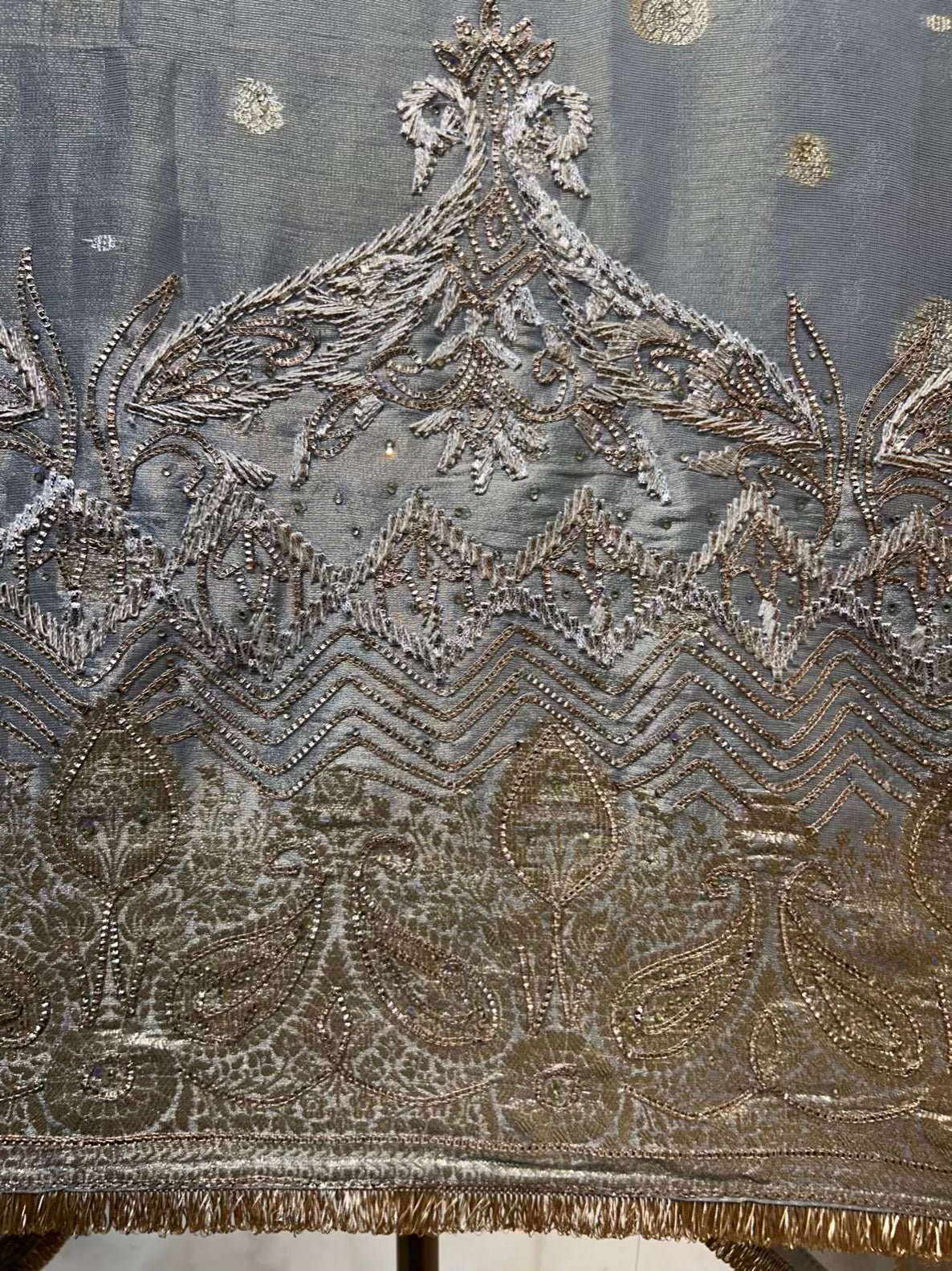 Riyara Gota Noor Suit (Powder Blue)