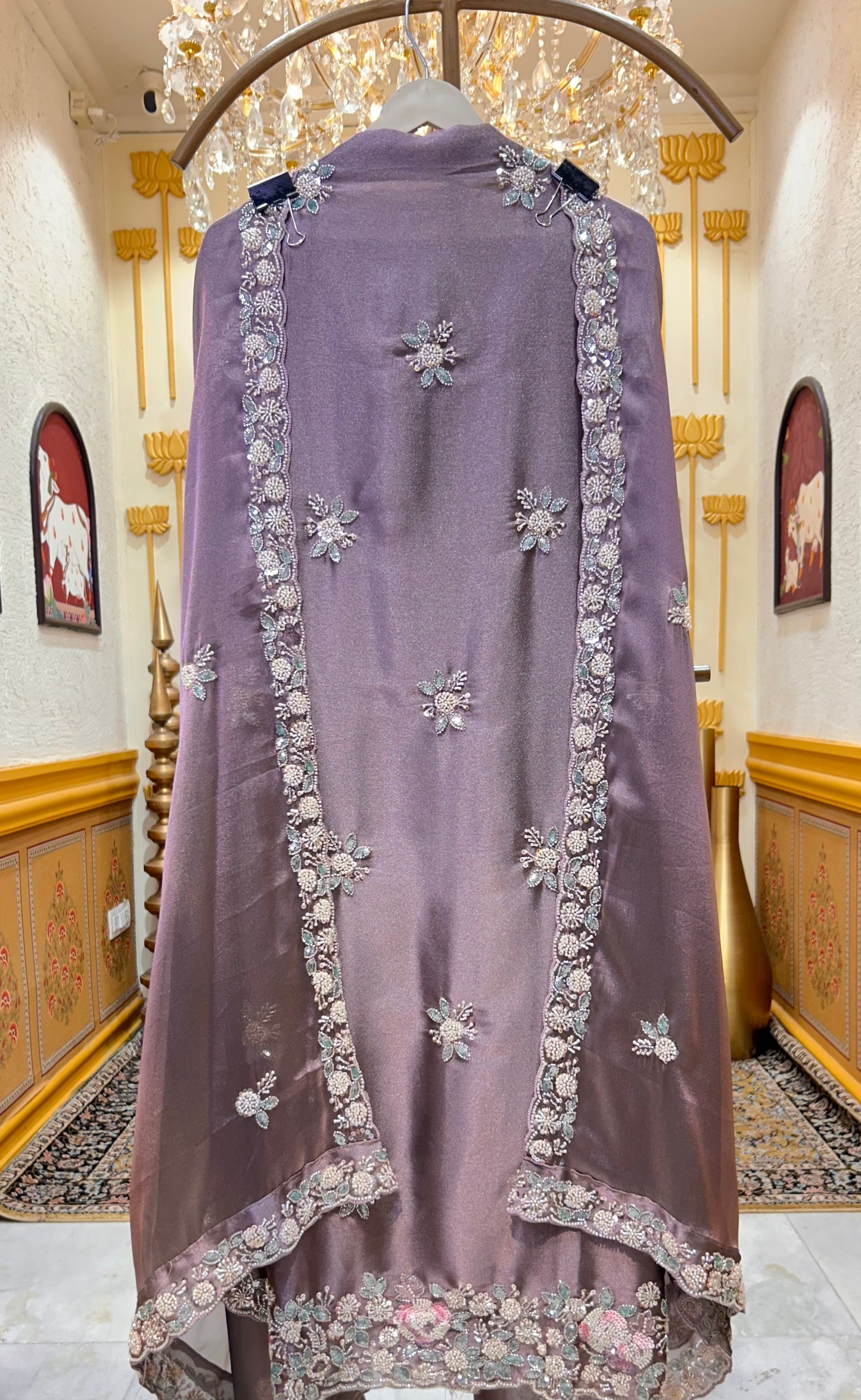 Vareesha Organza Suit