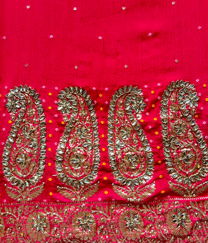 Zareva Bandhani Suit