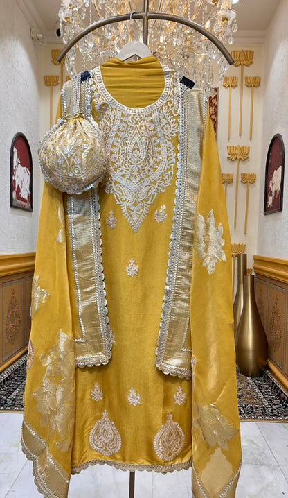 Arezza Veilcraft Suit (Yellow)