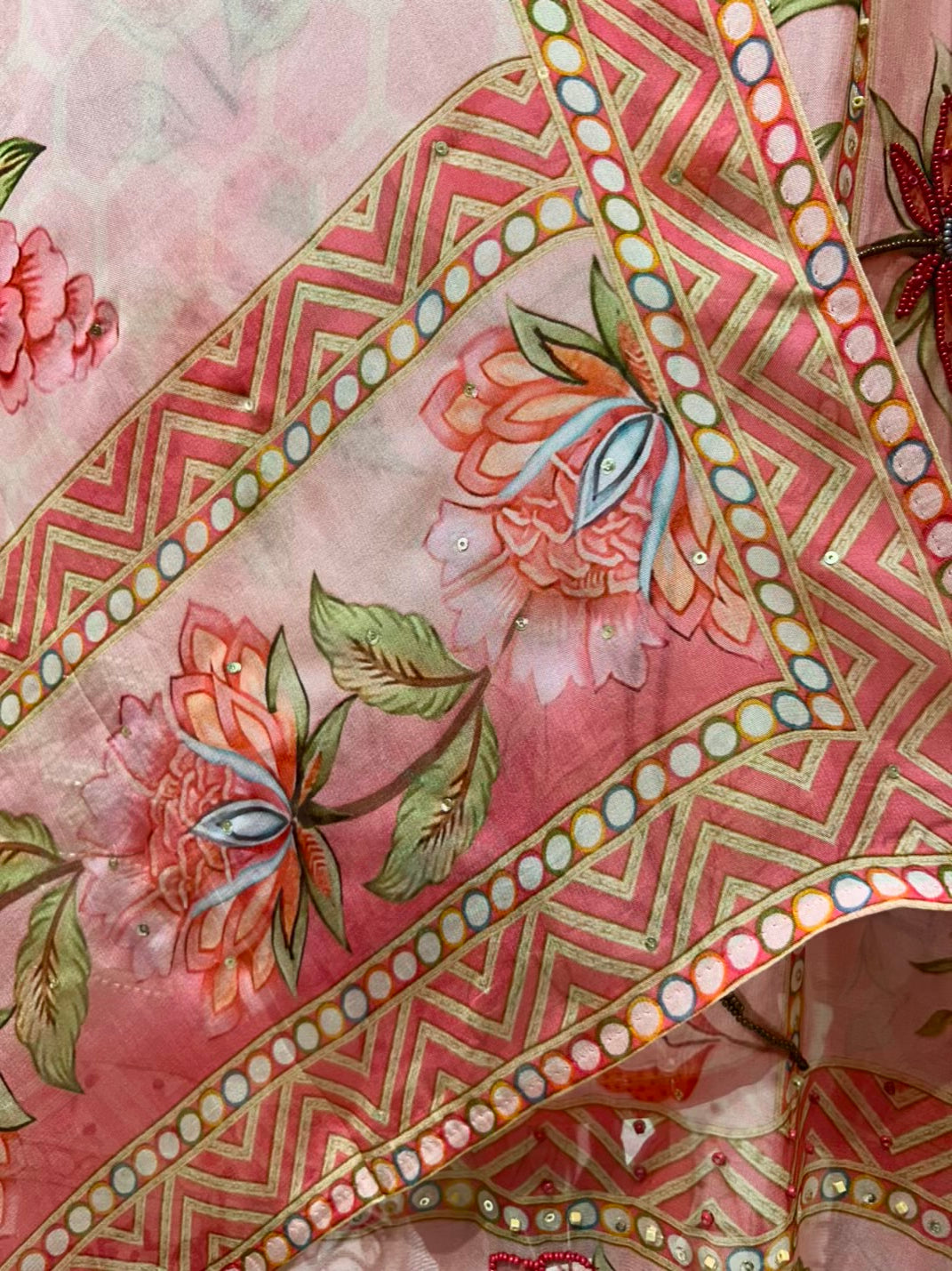 Sahira Moti Organza Suit