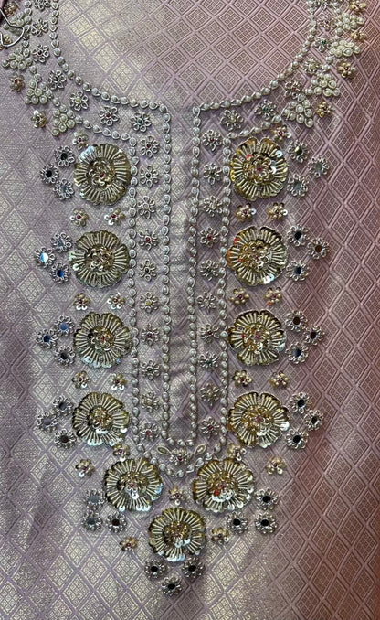 Sabeira Organza Suit (Pink)