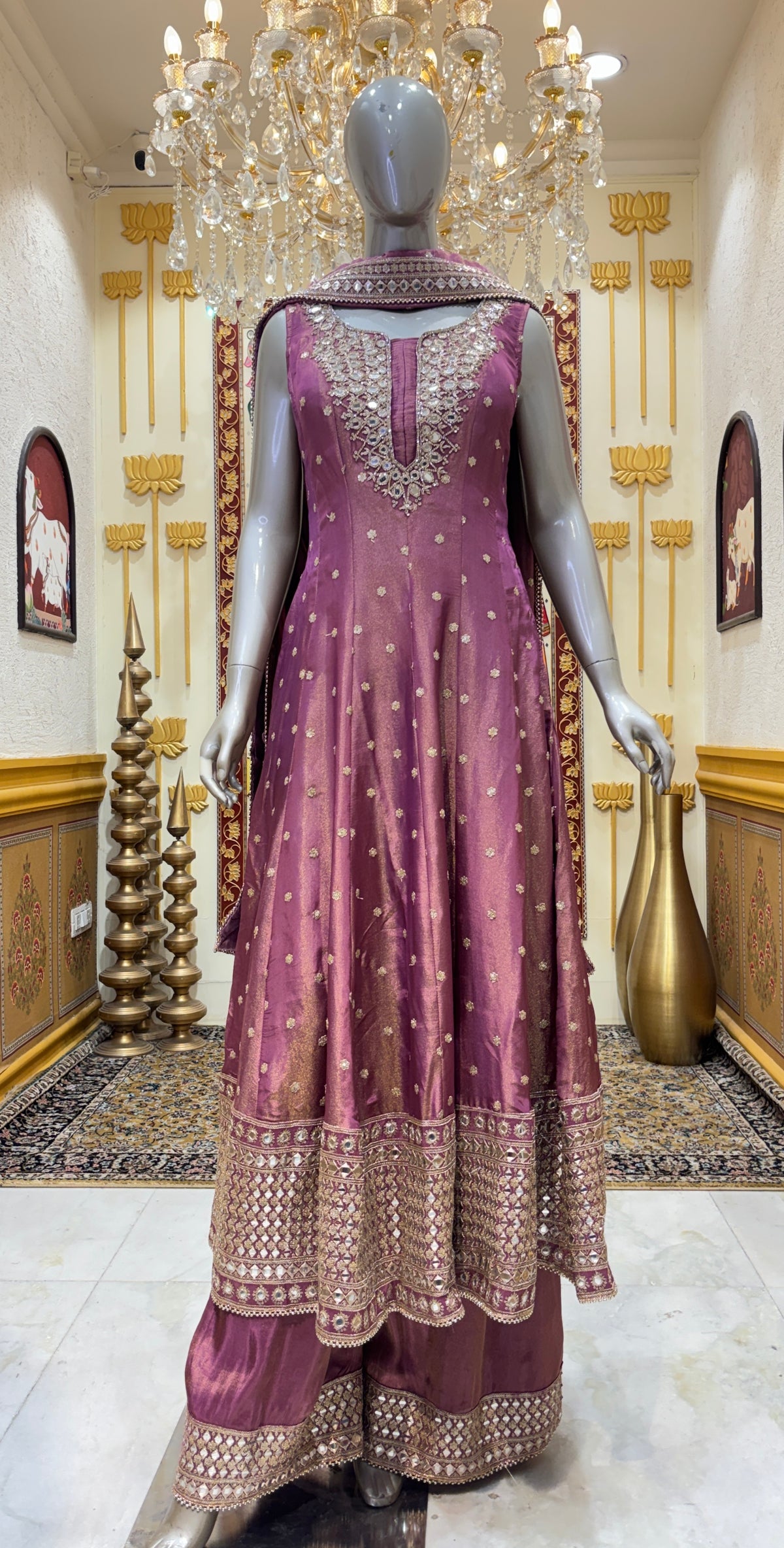Sheeshmahal Anarkali Set