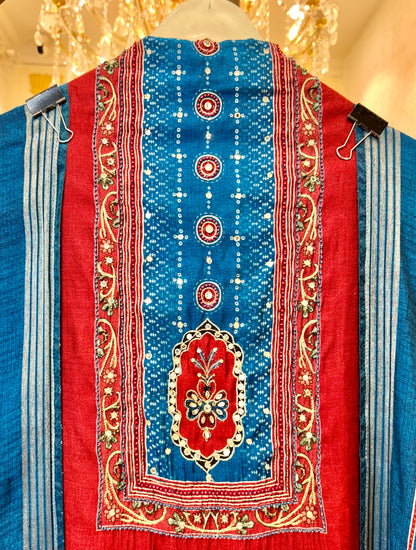 Rangsaaz Ajrakh Suit
