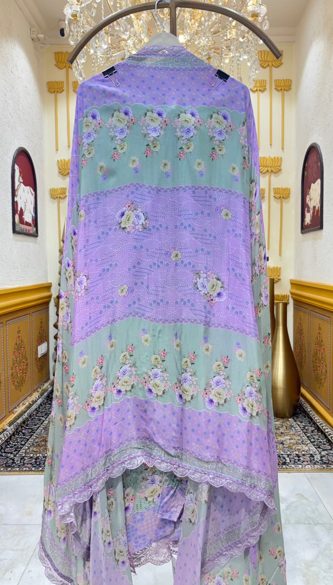 Sia Lace Muslin Suit