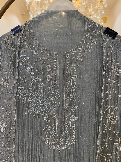 Naazira Stone Élan Suit (Dark Grey)