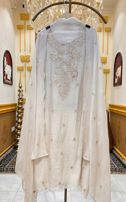 Elyra Thread Chanderi Suit