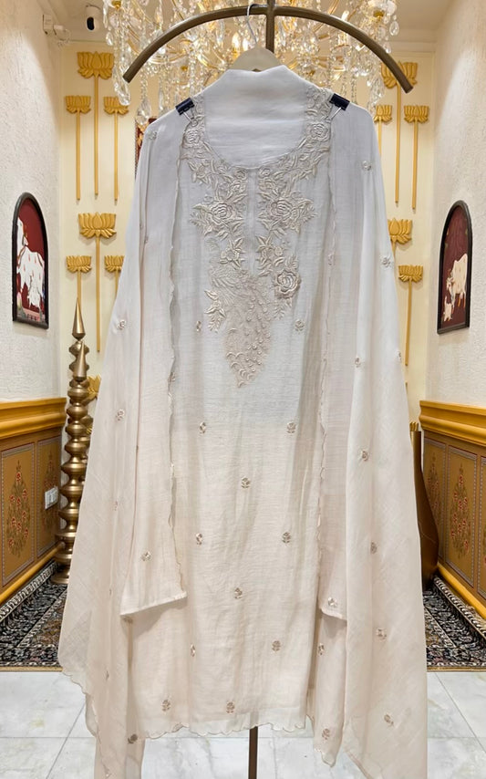 Elyra Thread Chanderi Suit