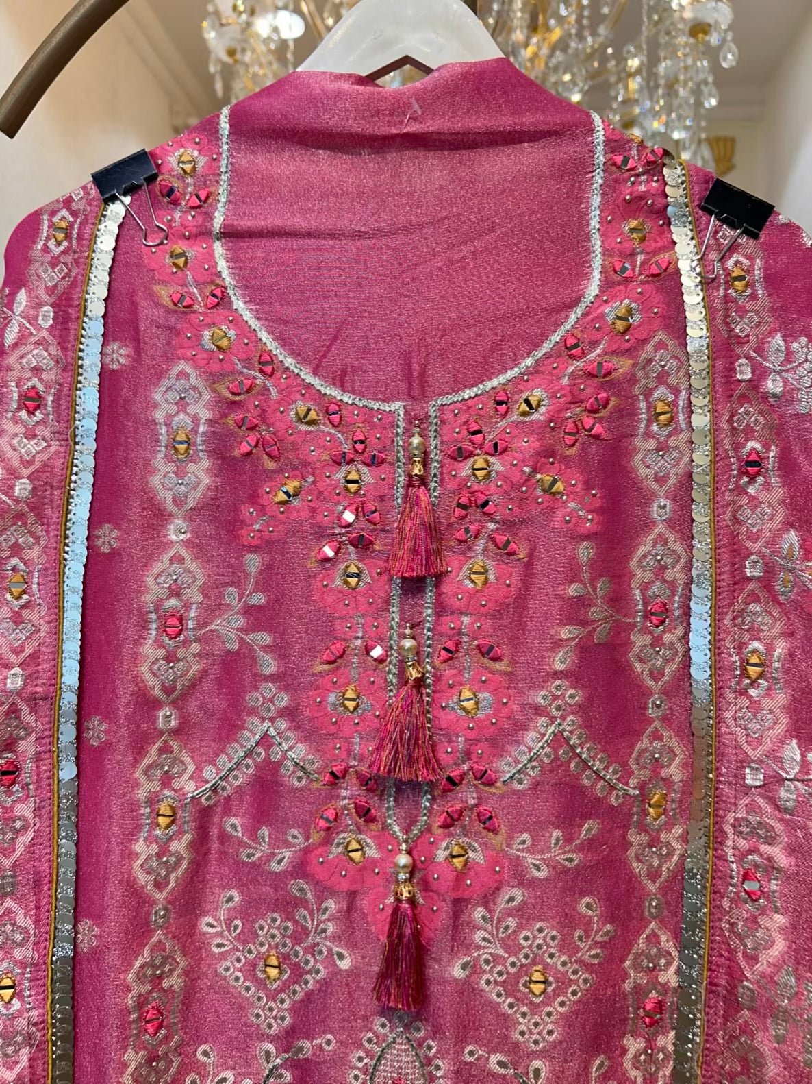 Mehraz Gota Élan Suit (Pink)