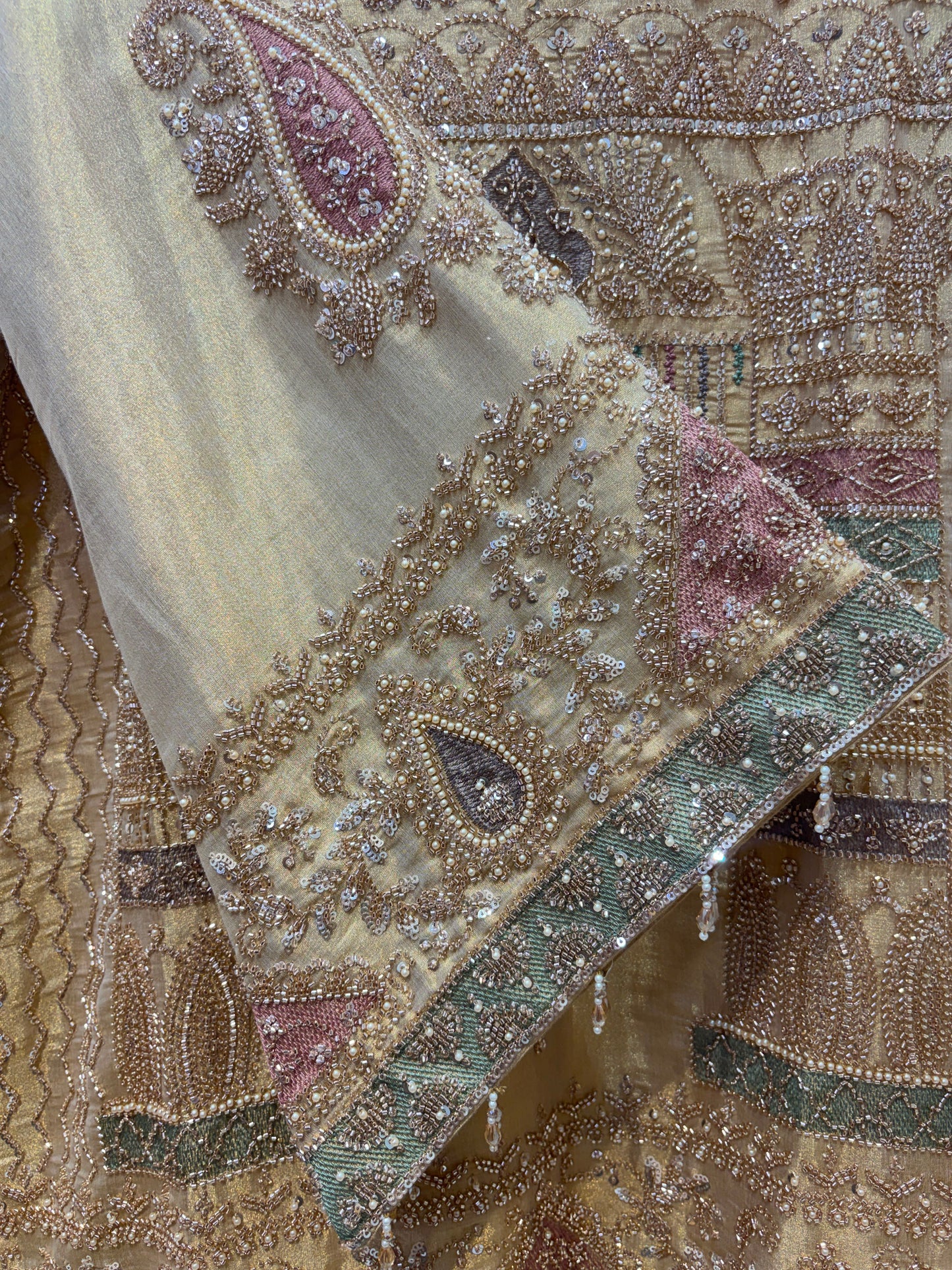 Zarmina Tissue Sharara Set