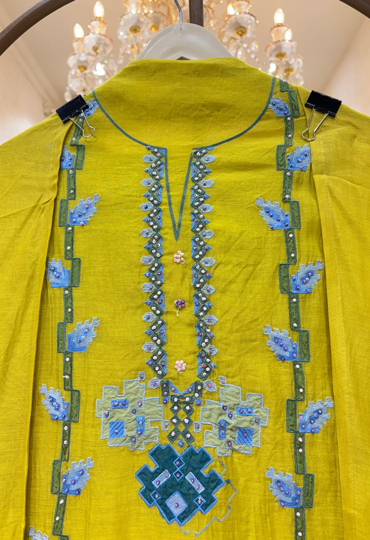 Yajnika Mul Chanderi Suit