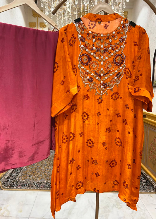 Zenvia Mirror Moti Co-ord Set