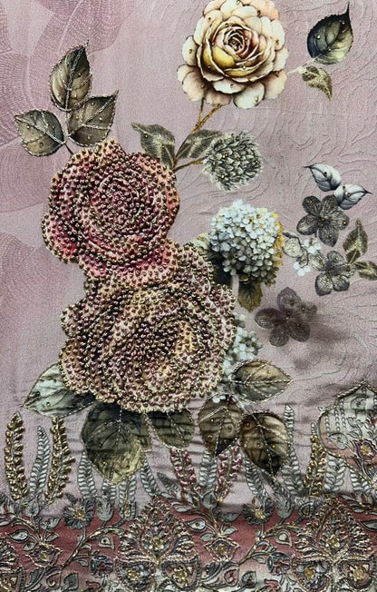 Anaya Threadwork Suit (Peach)