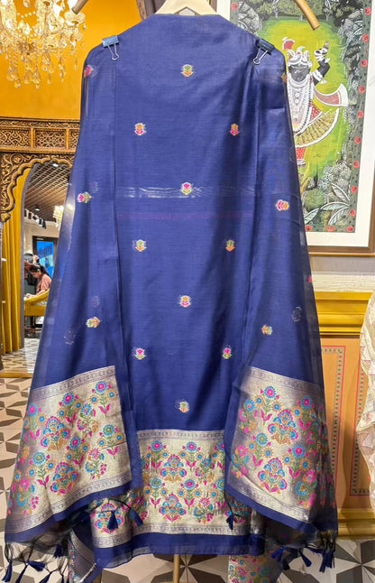 Zareen Adaa Suit (Blue)