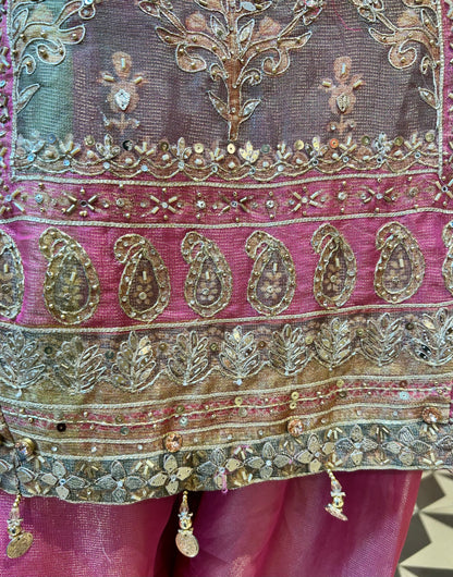 Zareenah Anarkali Set