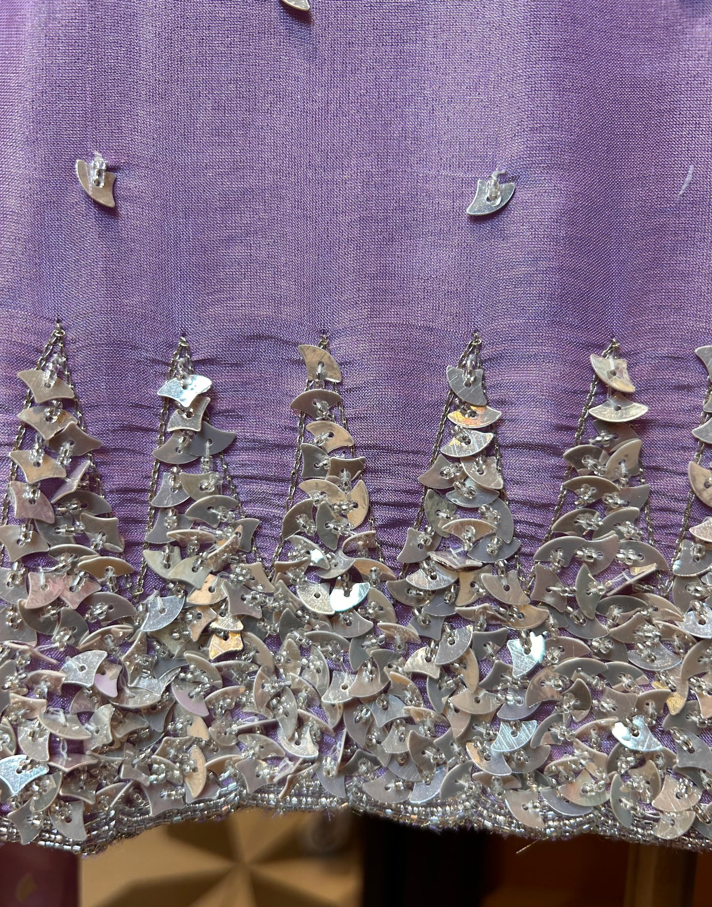 Naureen Organza Suit (Lavender)