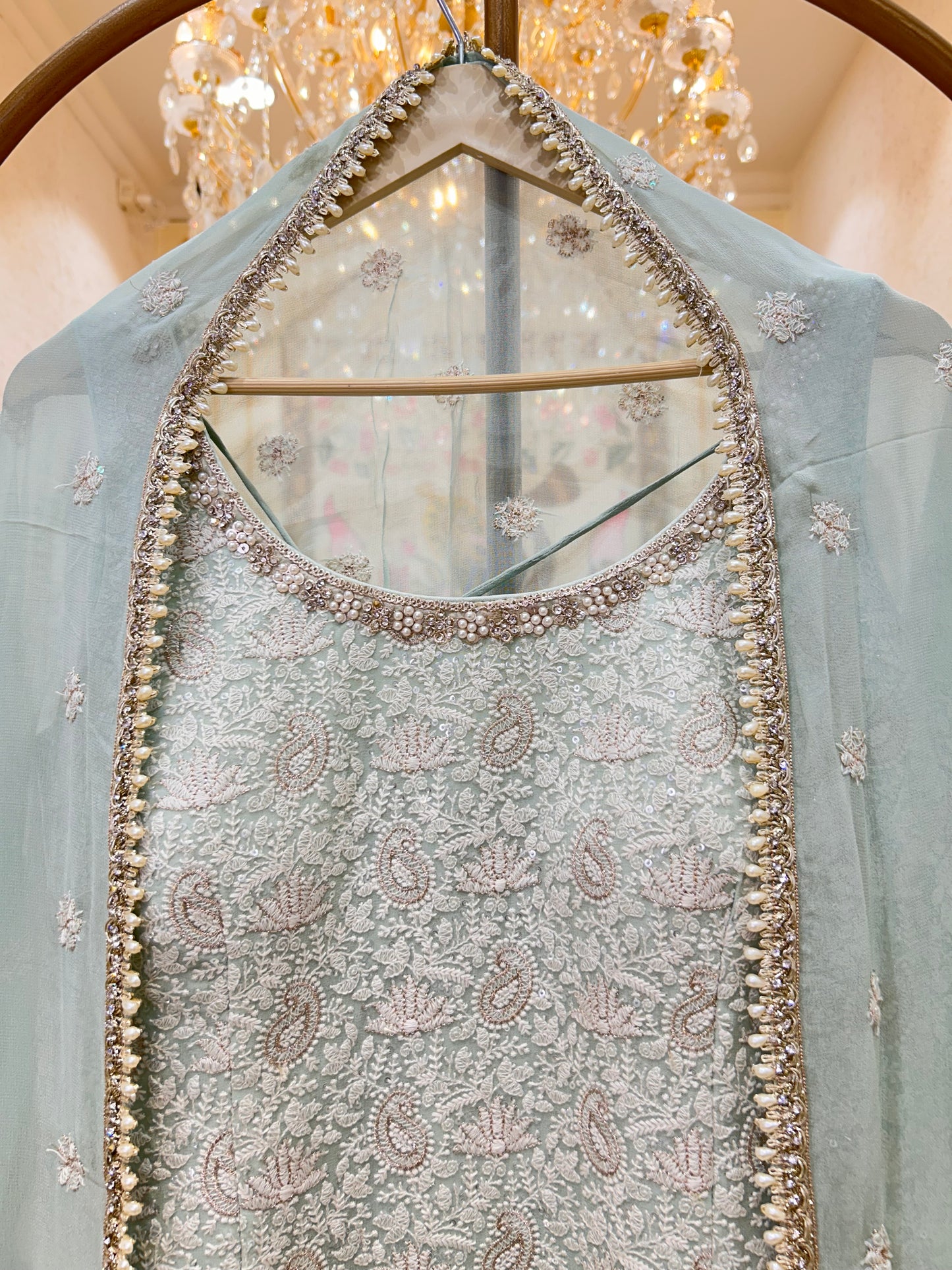 Vihana Zari Gharara Set
