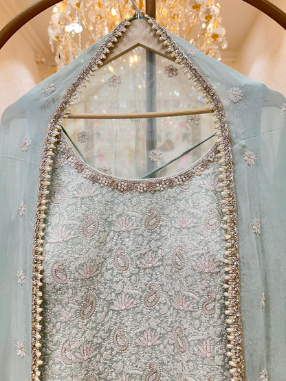 Vihana Zari Gharara Set