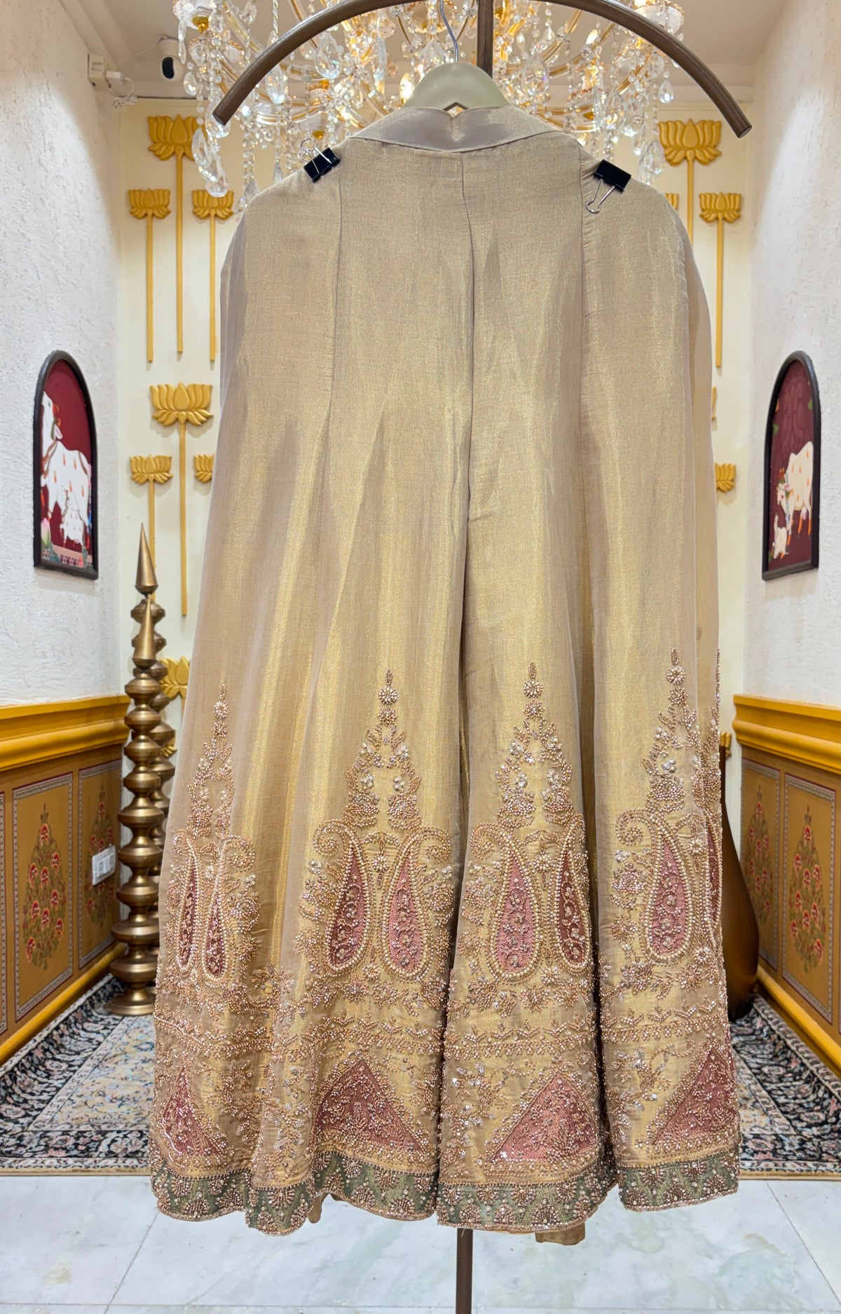 Zarmina Tissue Sharara Set