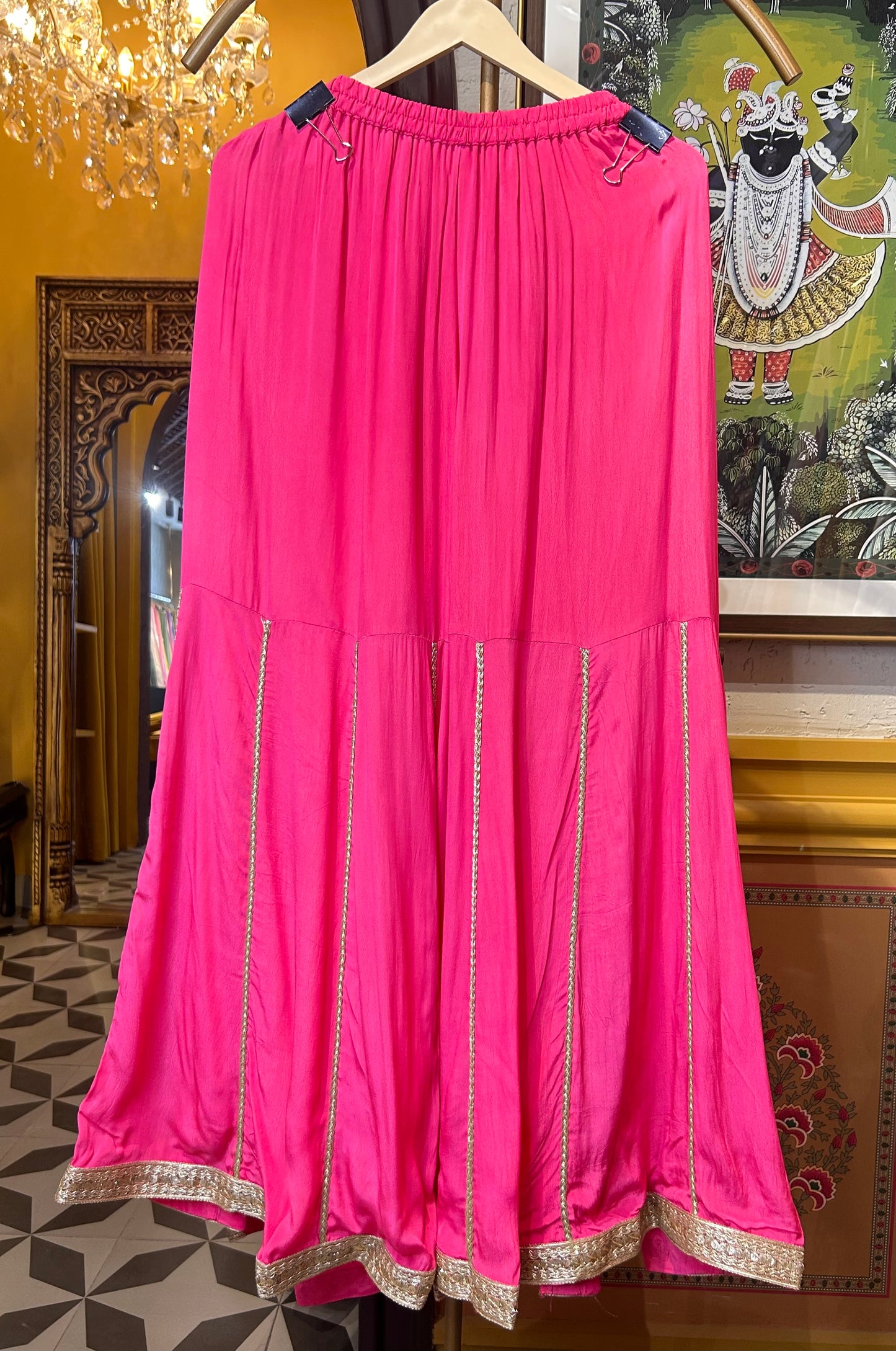 Zeenat-e-Jaam (Blue & Pink)