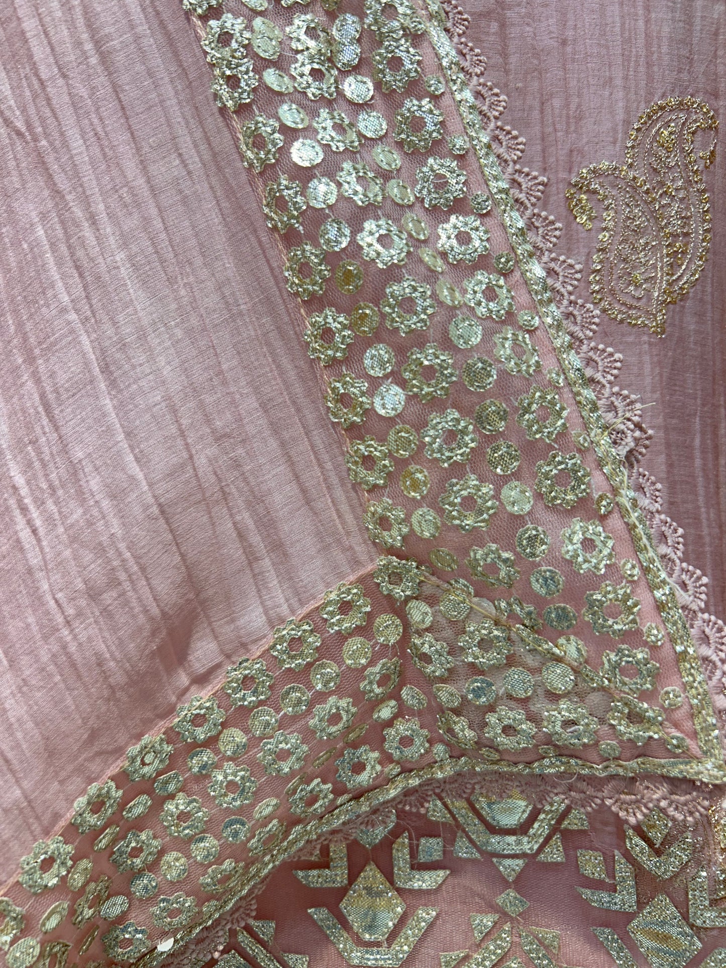 Aavya Leathercraft Chanderi Suit