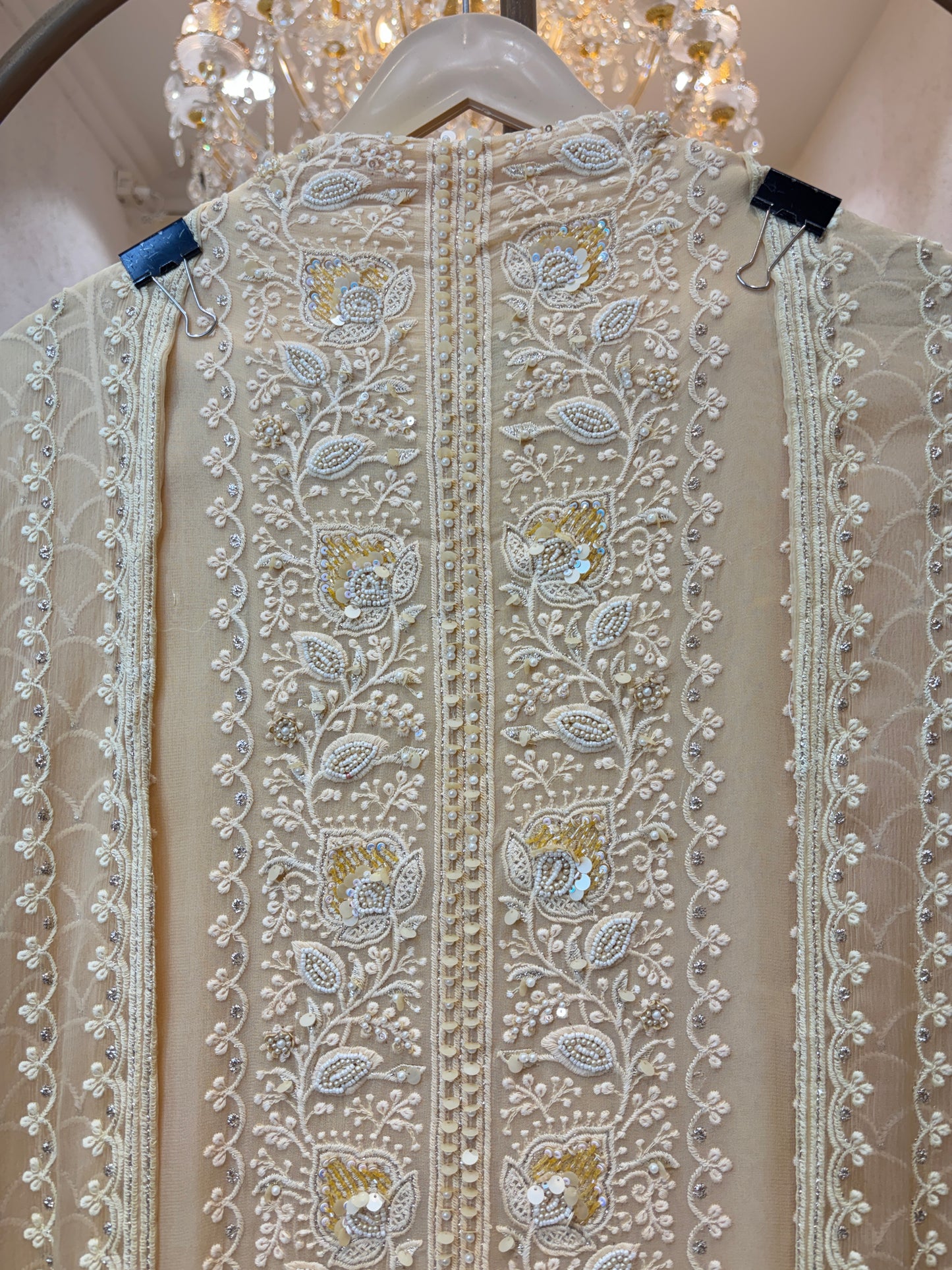 Ruhnaz Handcrafted Georgette Suit