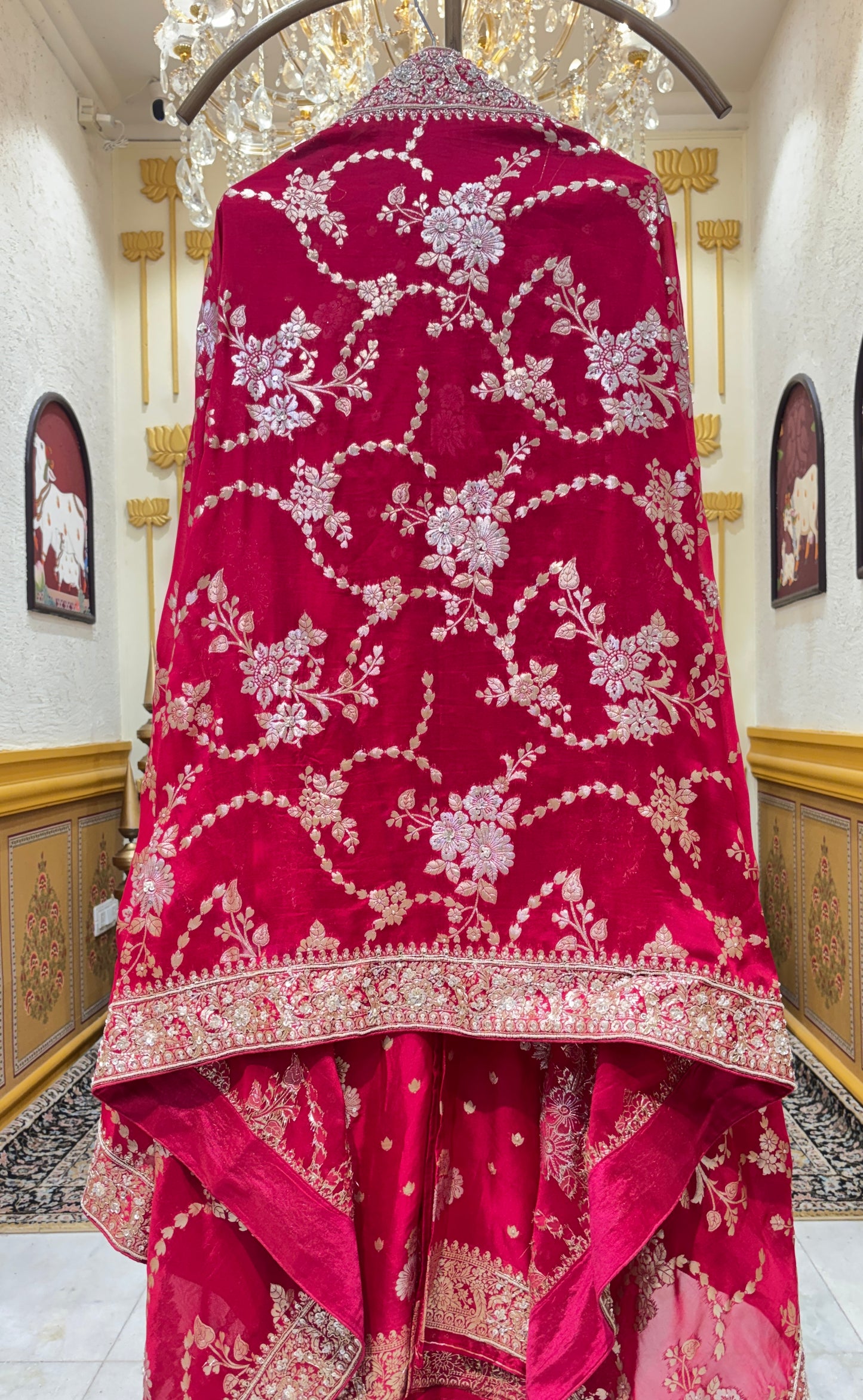 Varnika Organza Banarasi Suit