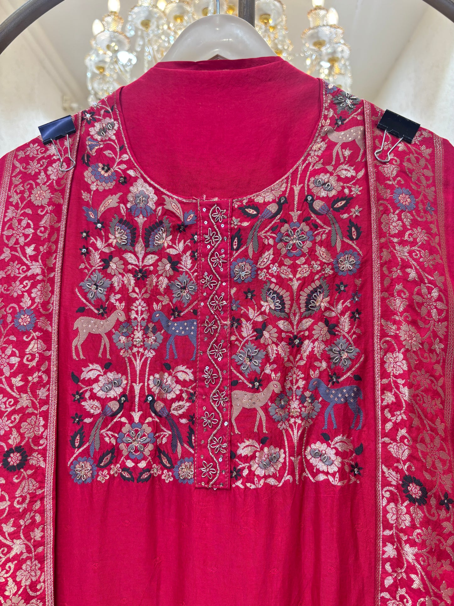 Élara Noor Banarasi Silk Suit