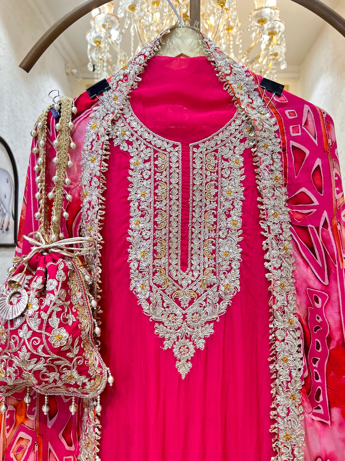 Noor Kiran Organza Suit