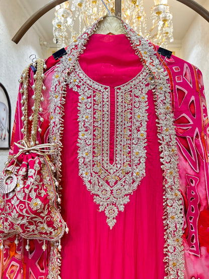 Noor Kiran Organza Suit