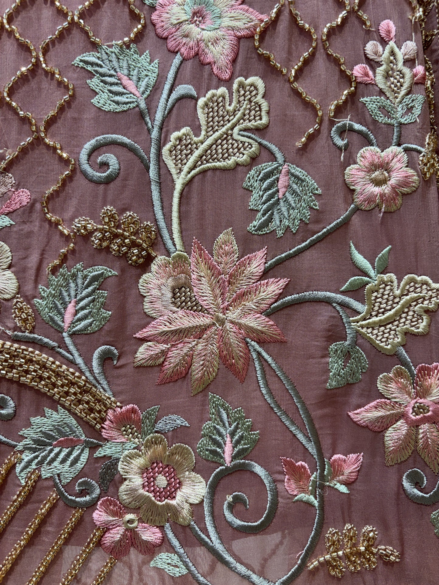 Mehrunnisa Handcrafted Georgette Suit
