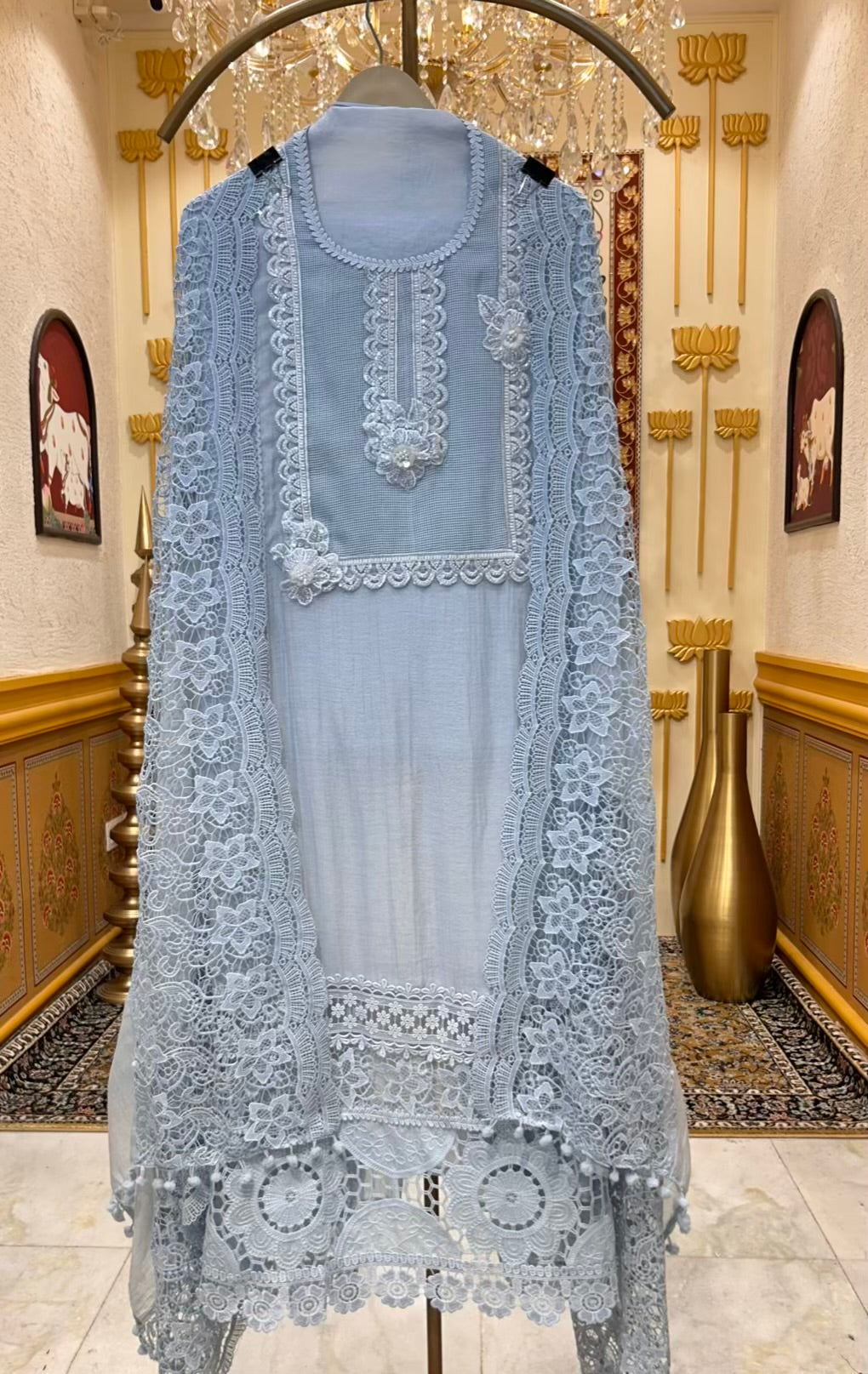 Avyra Crochet Bloom Suit