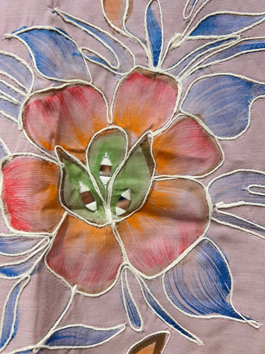 Eshra Handpaint Mirror Mul Suit