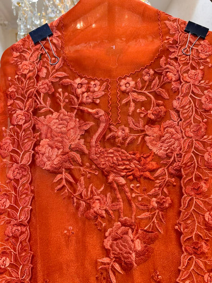 Ariyah Thread Élan Suit (Rust)