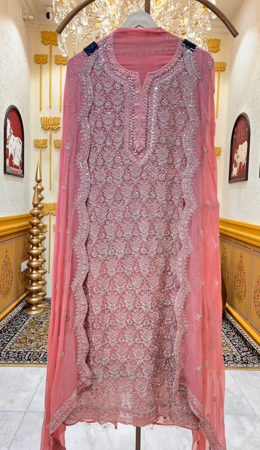Elara Sequin Royale Suit (Pink)