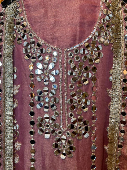 Zarnooré-Kiran Suit (Pink)