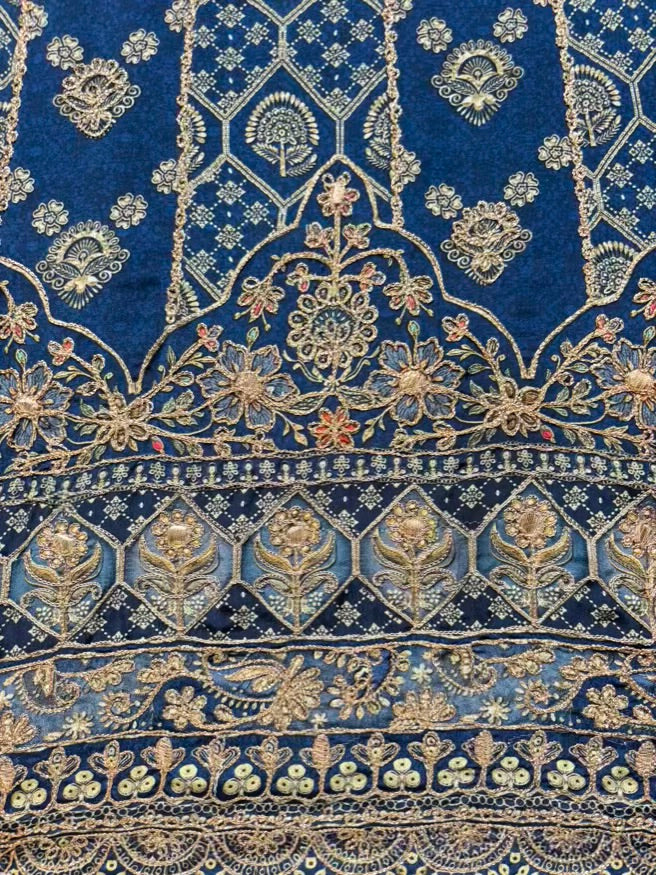 Kiara Zari Crepe Suit