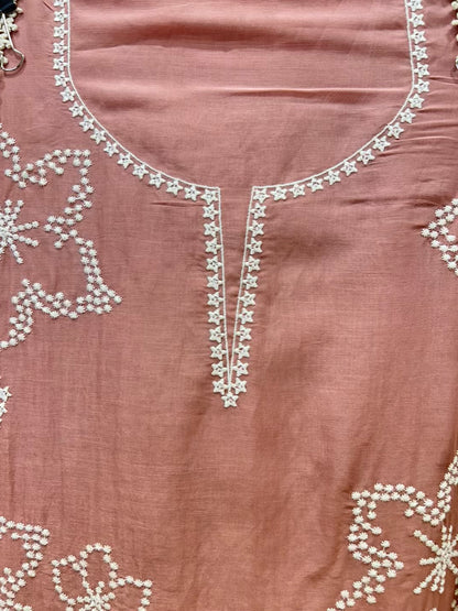 Evara Threadloom Chanderi Suit