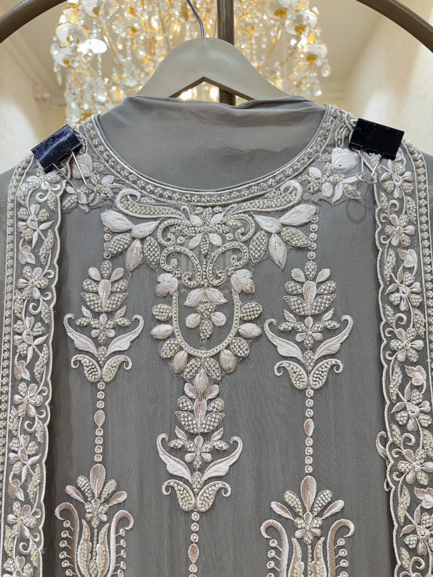 Noormahal Cutdana Georgette Suit