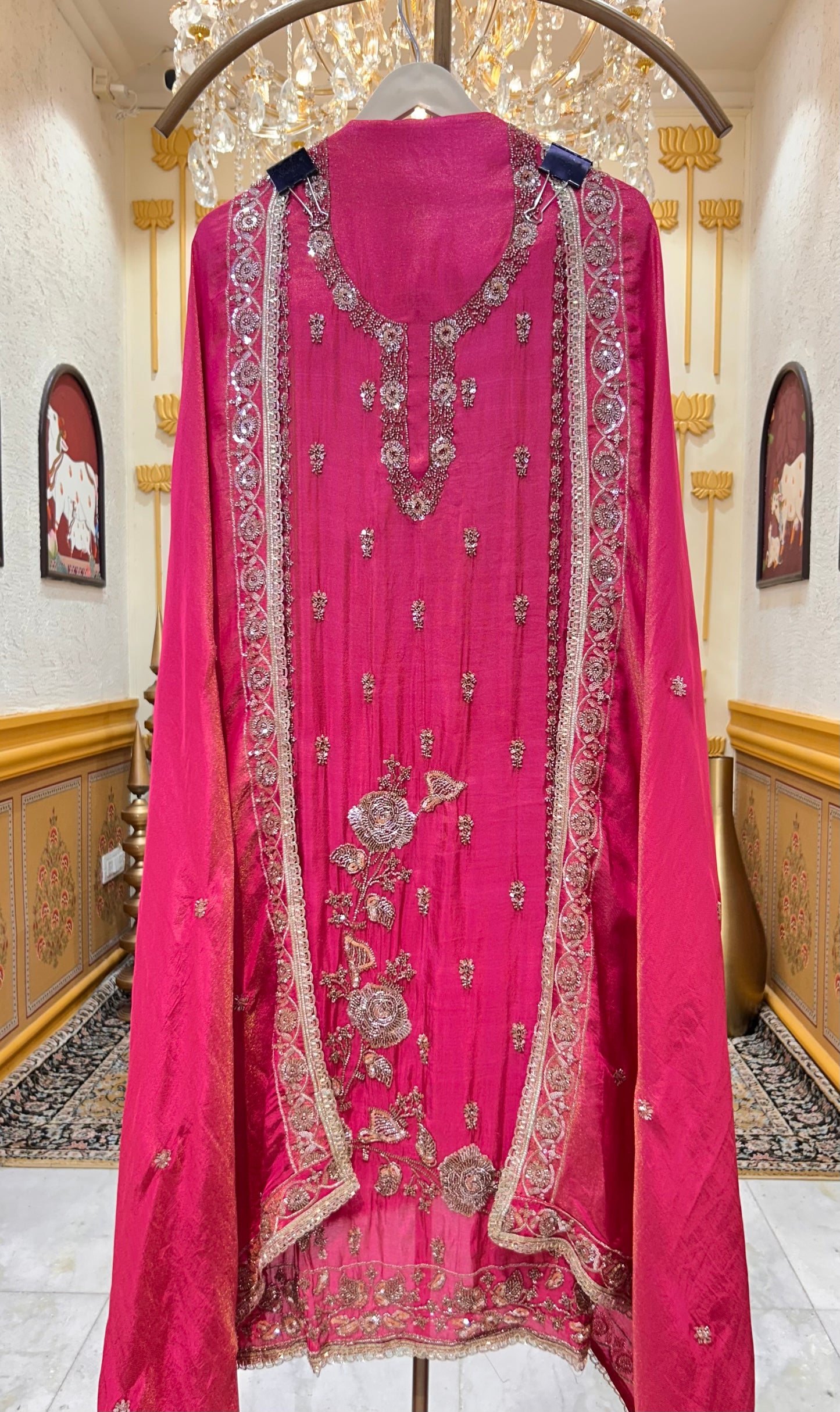 Meher Sheen Organza Suit