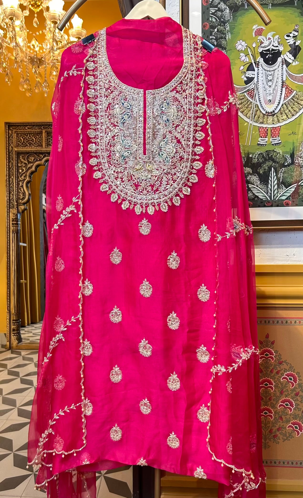 Raziaan Organza Suit