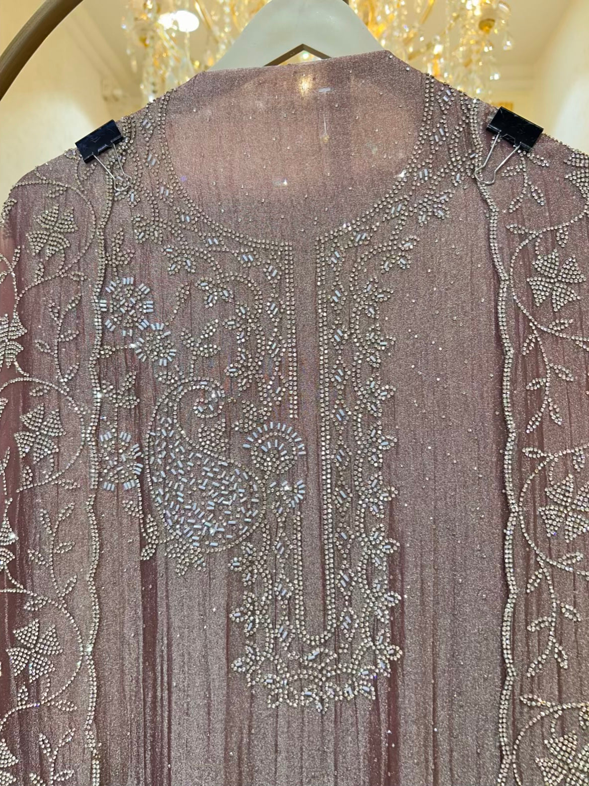 Naazira Stone Élan Suit (Onion Pink)