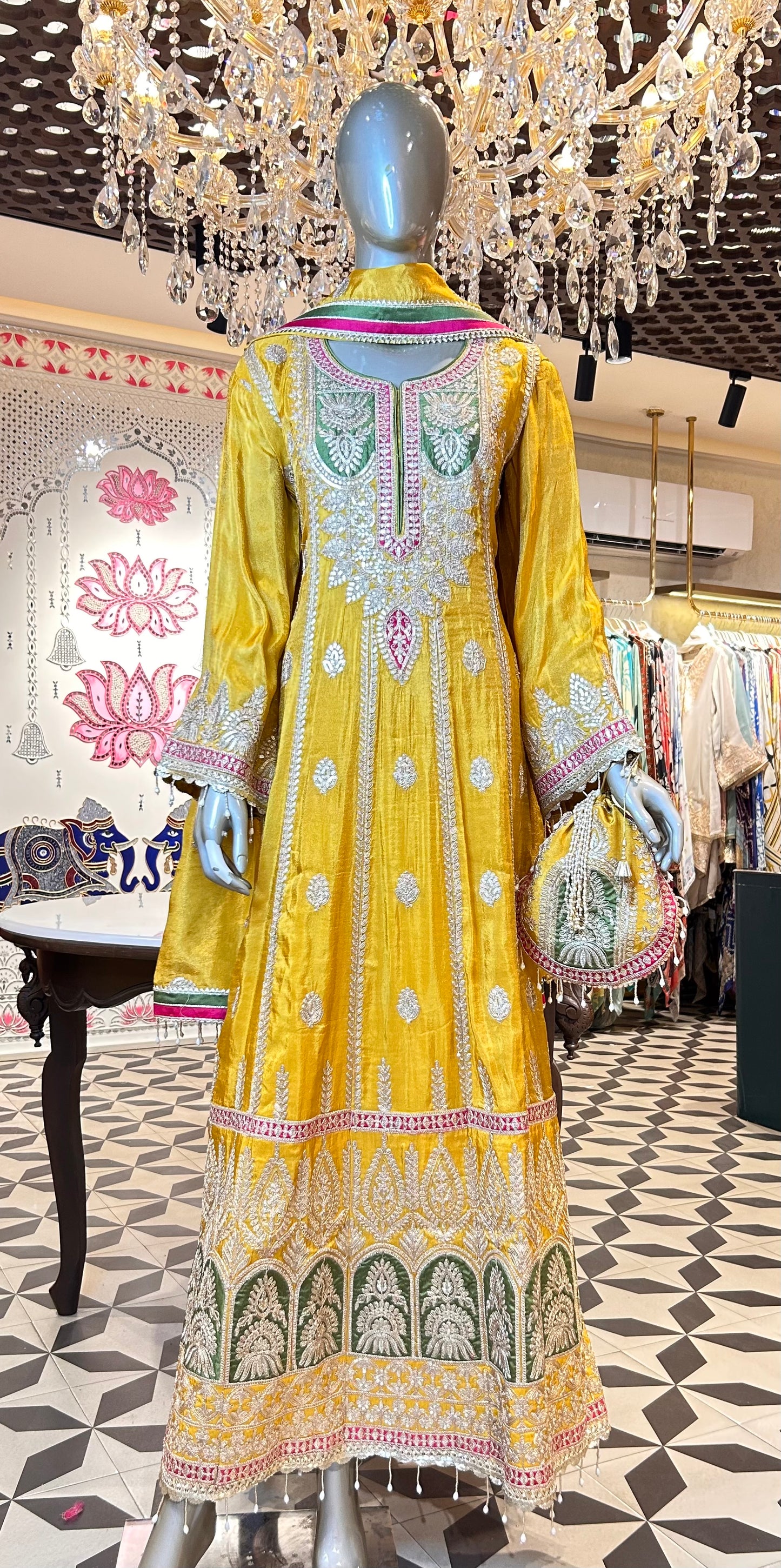 Zarnoor Mahal Anarkali Set