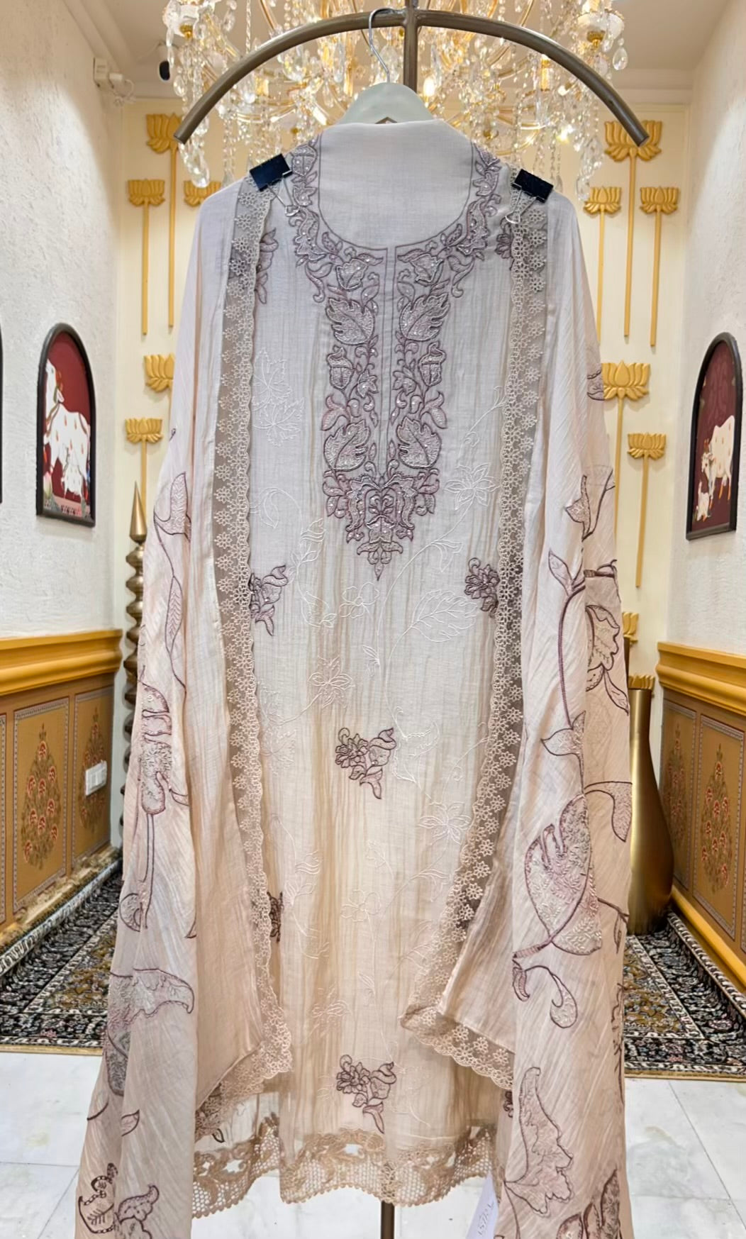 Avira Resham Mul Suit