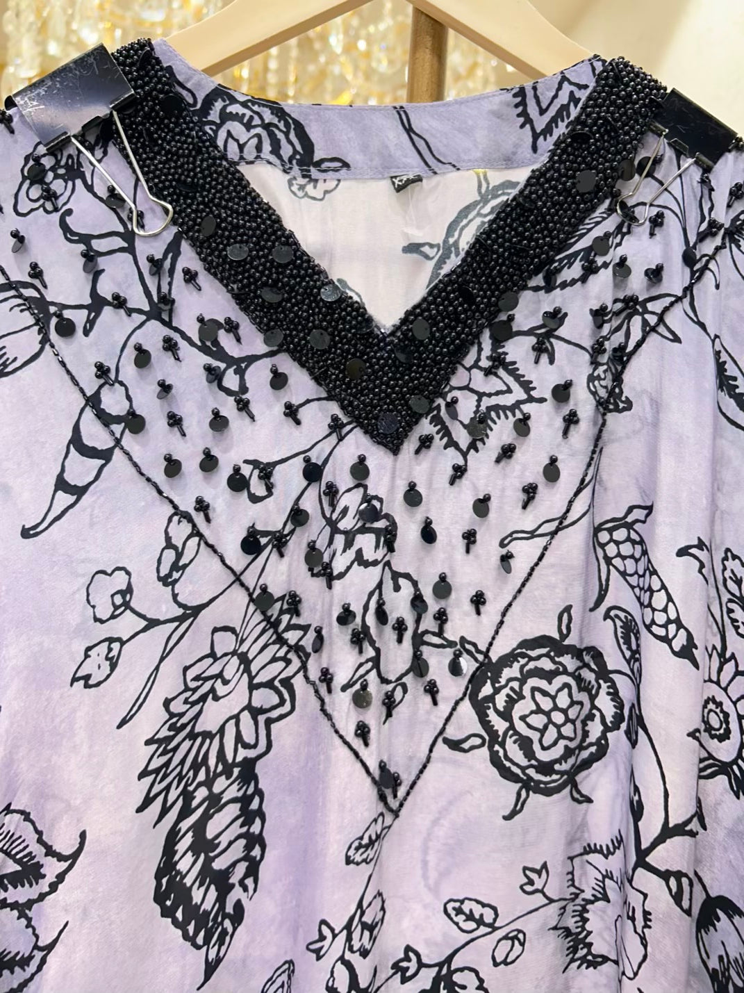 Elora Pearl Neckline Co-ord Set
