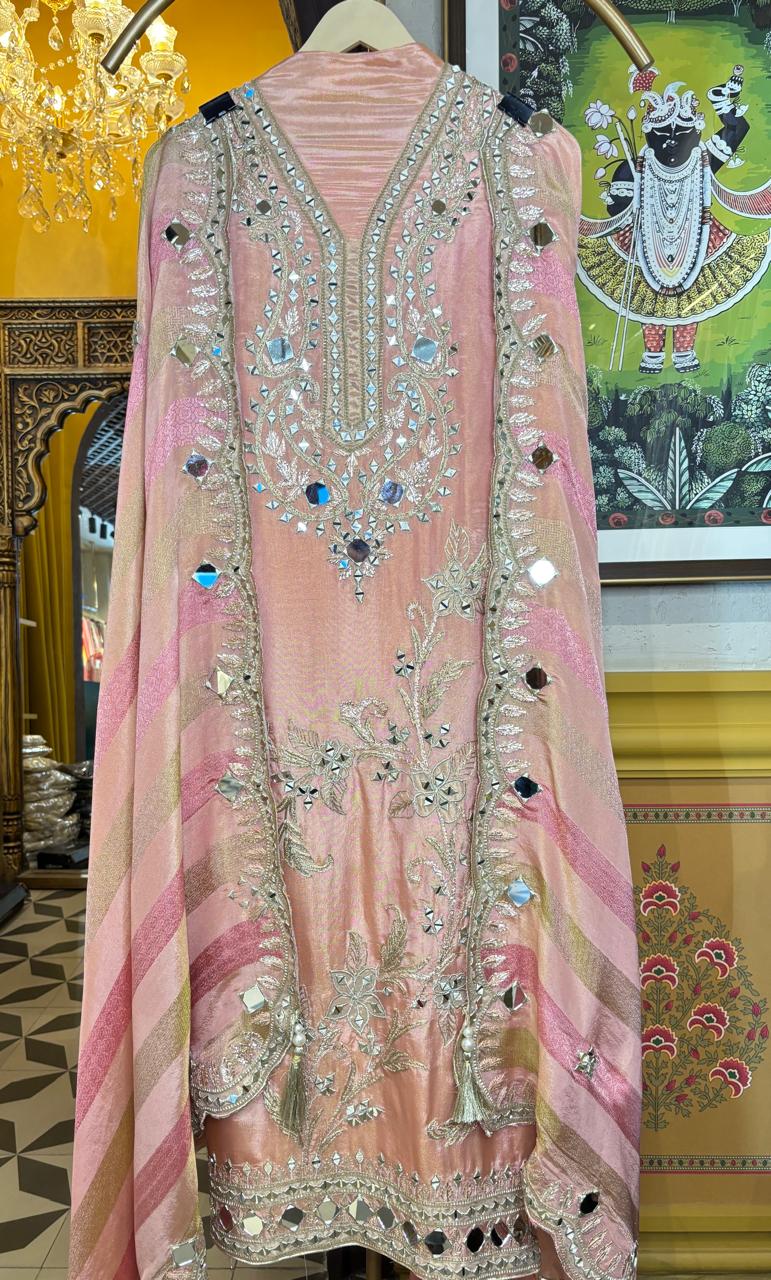 Noor-e-Aaina (Peach)