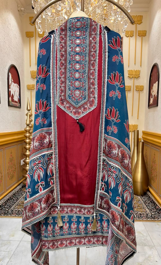 Rivara Leather Noor Suit