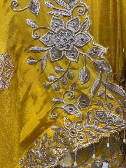 Ruhanshi Shimmer Silk Suit